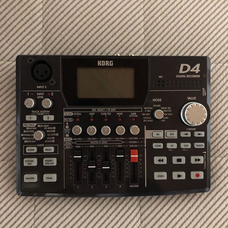 D4 Digital Recorder Reverb