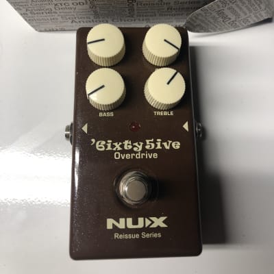 NUX 6ixty 5ive Overdrive エフェクター Jan Ray NUX '6ixty5ive Overdrive | Delicious Audio