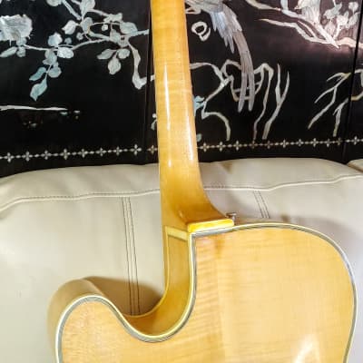 Sam Koontz 18"  Blonde Archtop   Guitar # 3009 J.C. 18 1967. image 8