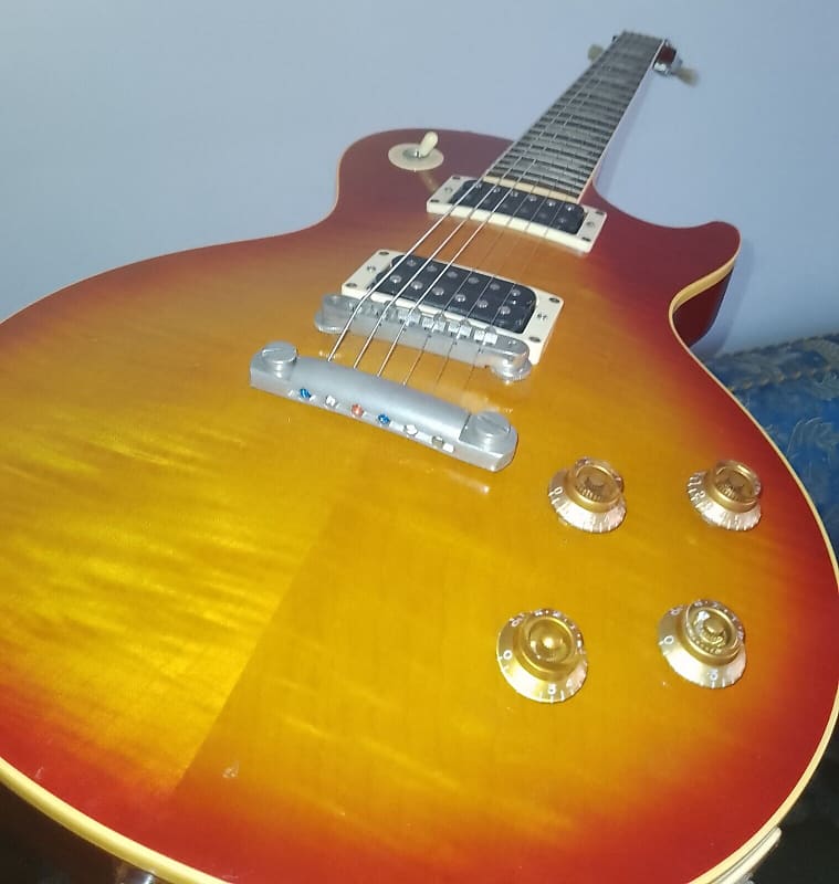 Gibson Les Paul Classic 1993 Premium Plus Yamano - Cherry | Reverb