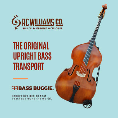 Upright bass BUGGIE by RC Williams THE Real Deal made in USA image 7