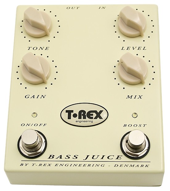 (美品) T-REX ティーレックス / BASS JUICE → T-REX EFFECTS ← Pedals for guitar and bass players!