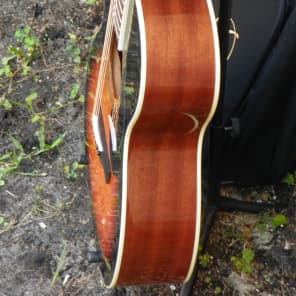 Samick Greg Bennett GOM100S Solid Top Orchestra Body Acoustic Guitar w/Bag #6474 Mfg Refurb image 4