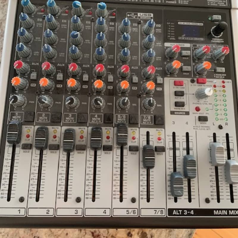 Behringer Eurodesk SL2442FX-Pro 24-Input 4-Bus Mixer with Multi 