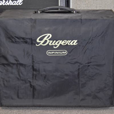 Bugera V22 Infinium 22w Guitar Combo Amplifier w/ Ft. Switch & Dust Cover – Used - Black Tolex image 11