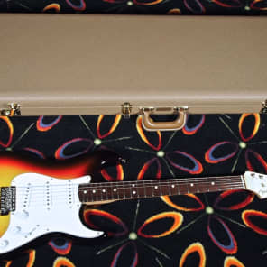 2013 Fender Stratocaster 1963 Custom Shop NOS 63 Strat 3 Tone Sunburst image 12