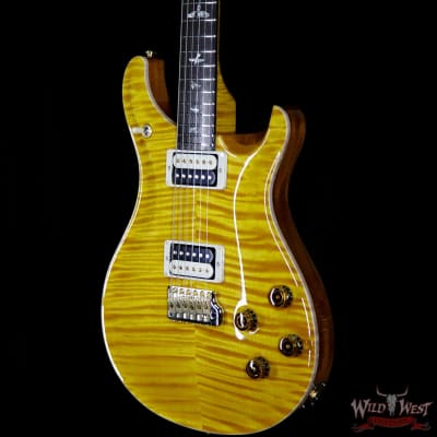PRS Private Stock #8432 McCarty Trem Semi-Hollow in 25.5'' Scale Brazilian Rosewood Fingerboard Flame Maple Neck Honey Gold image 2