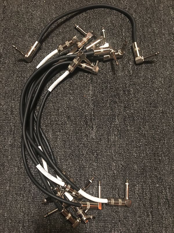 Pedalboard Patch Cables x14 Bundle Reverb UK