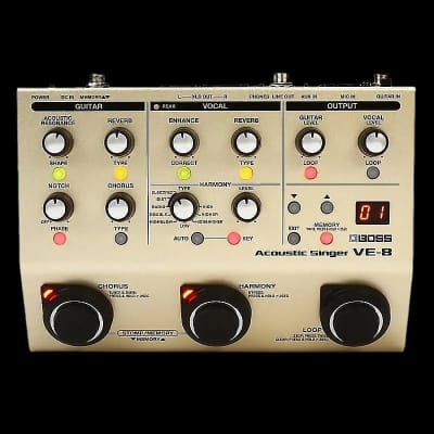 Boss VE-8 Acoustic Singer Pre-Amp | Reverb