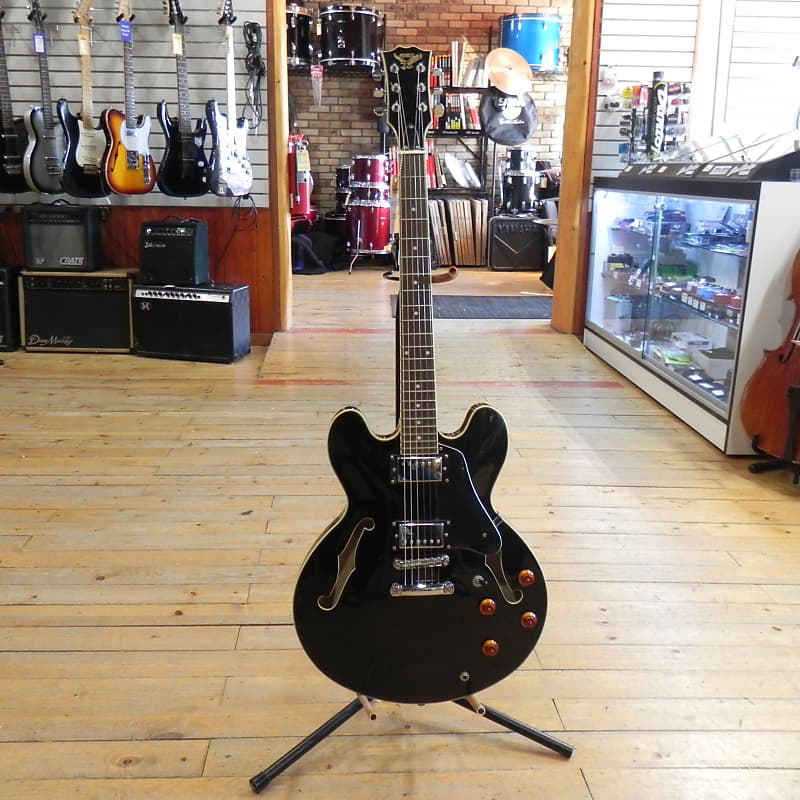 S101 SemiHollow Body Guitar Reverb