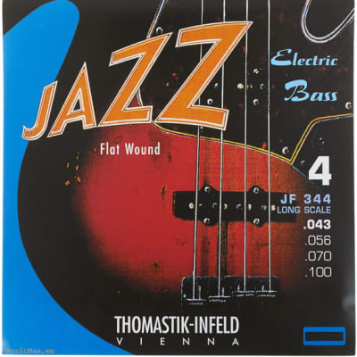 THOMASTIK JF344 43-100 Flatwound Bass Guitar Strings image 1