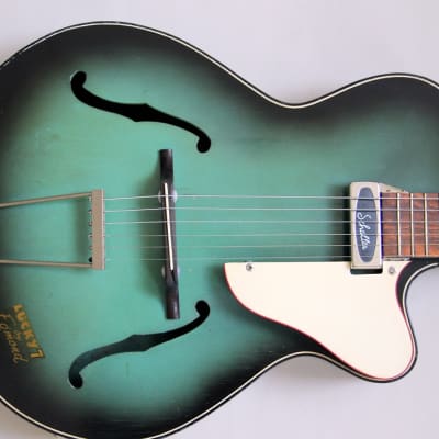 1960's Egmond Lucky 7 Greenburst - Recovered and upgraded for sale