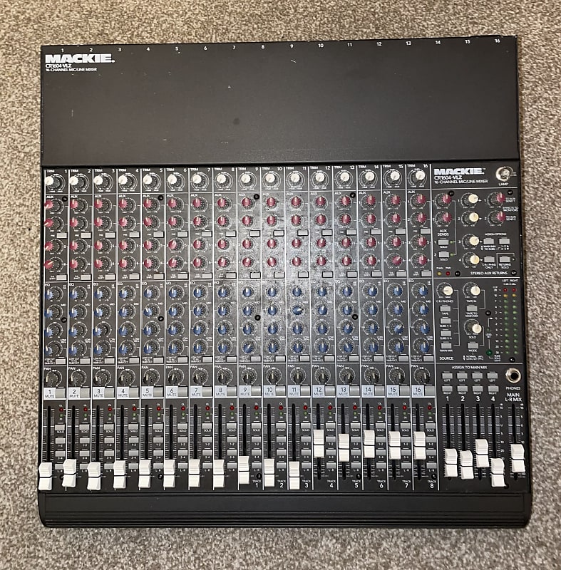 Mackie CR1604VLZ 16Channel Analog Mixer Reverb