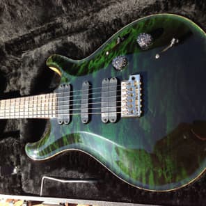 Paul Reed Smith PRS 513 Evergreen Quilted Top Indian Rosewood Neck image 1