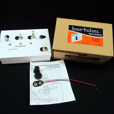 Bartolini HR-4.5/918, 4 Pots NTBT 2-Band Preamp | Reverb Australia