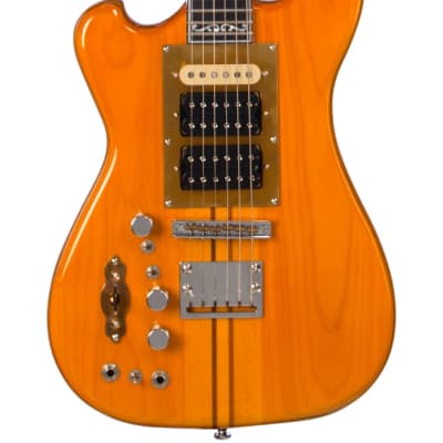 Eastwood Walnut Middle Maple Walnut Top Back Body C Shape Neck 6-String Electric Wolf Guitar - Lefty image 4