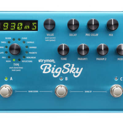 Strymon BigSky Reverb Midnight - Limited Edition | Reverb