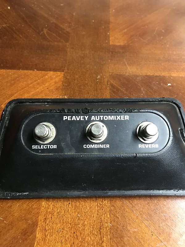 Peavey Automixer 3 Button Remote Switch Reverb