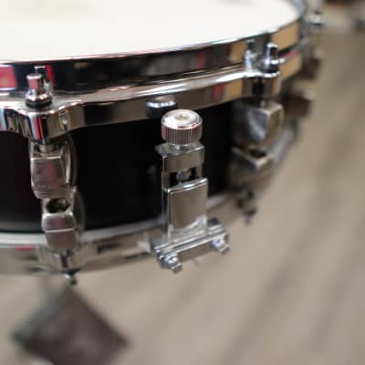 Used Yamaha 4x14" Maple Custom Snare Drum (Black) image 8