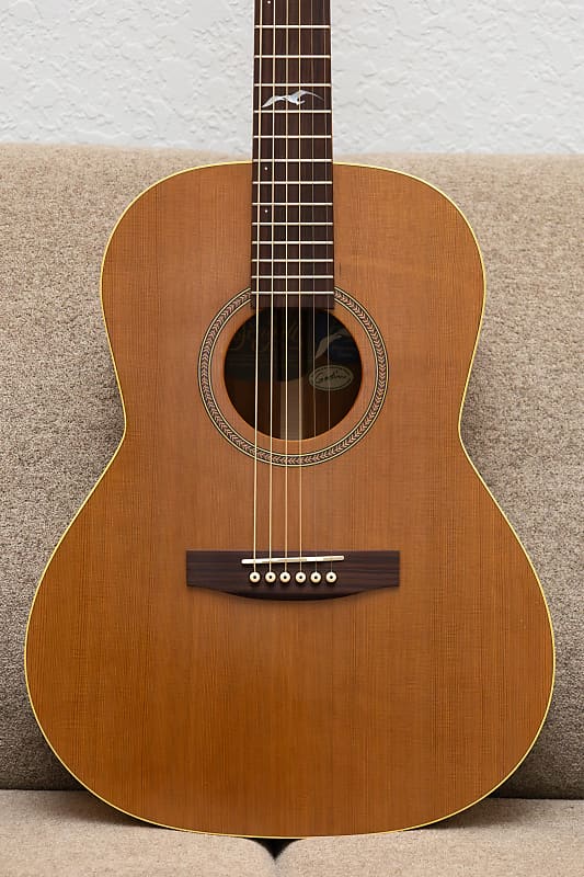 Seagull Artist Series Mosaic Folk all solid wood Acoustic | Reverb