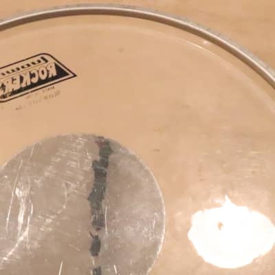 Ludwig 12" Rockers Clear Silver Dot Tom Drum Head Vintage image 5