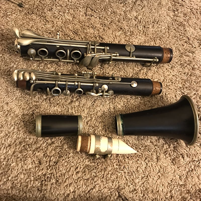 Auguste Buffet クラリネット Vintage Wood Auguste Buffet Paris Clarinet - Etsy