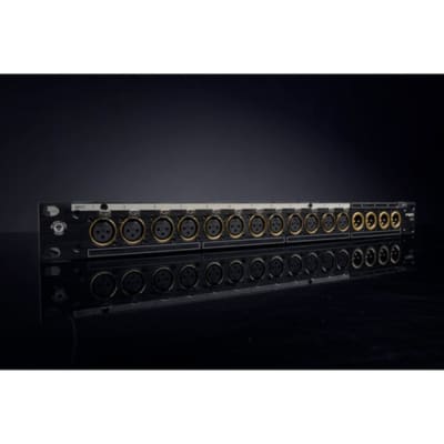 Black Lion Audio PBR XLR 16-Point Gold-Plated XLR Patchbay image 5