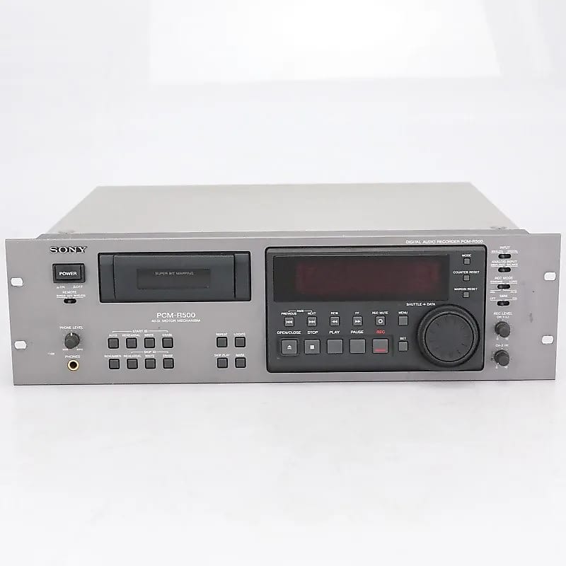 Sony PCM-R500 DAT Digital Audio Recorder image 1