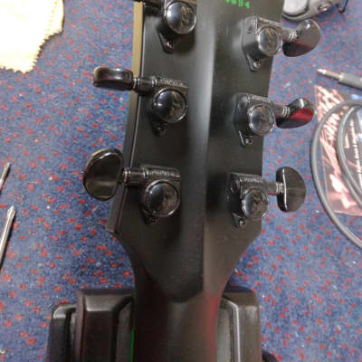 Gibson Les Paul Axcess Custom Green Widow in Satin Black w/Full Warranty! image 6