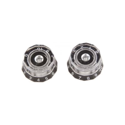 PRS Spare - 513 Knobs , Clear/Black - ACC-4246 image 2
