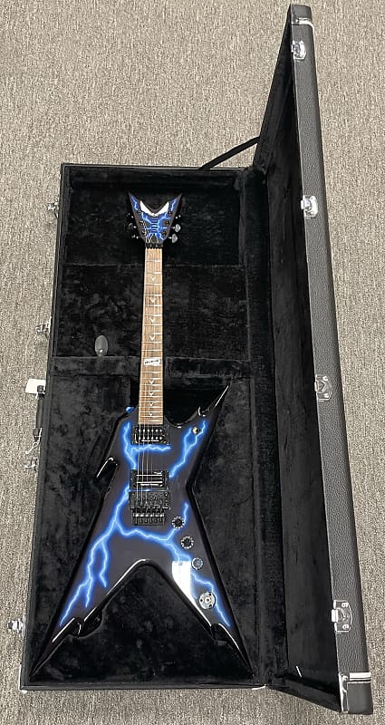 Dean Dimebag Razorback ML - Lightning #10097 w/ Factory Hardshell