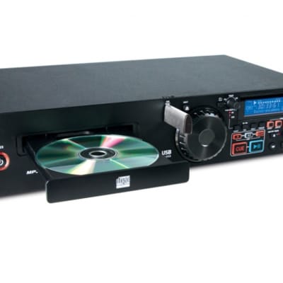 Numark MP103USB Pro Rack Mount DJ CD Player+2) Active Speakers+Stands+Headphones image 3