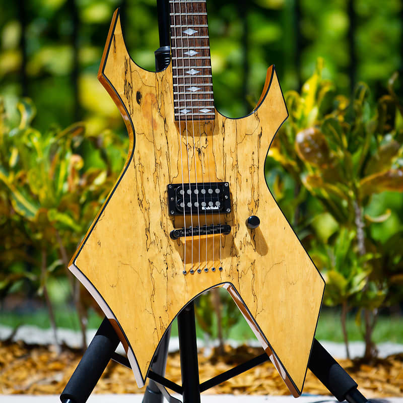 B.C. Rich Exotic Warlock - Spalted Maple image 1