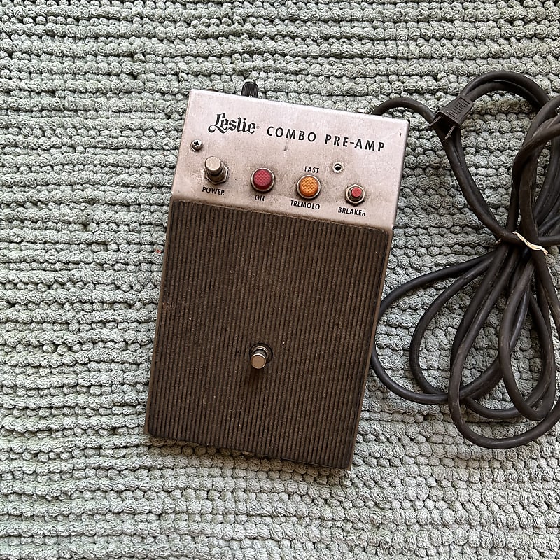 Leslie Combo PreAmp Controller Footswitch Reverb