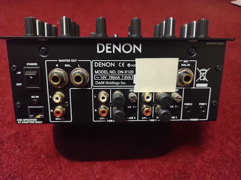 Denon DN-X120 Mixer 2 Chanel DJ Mixer | Reverb