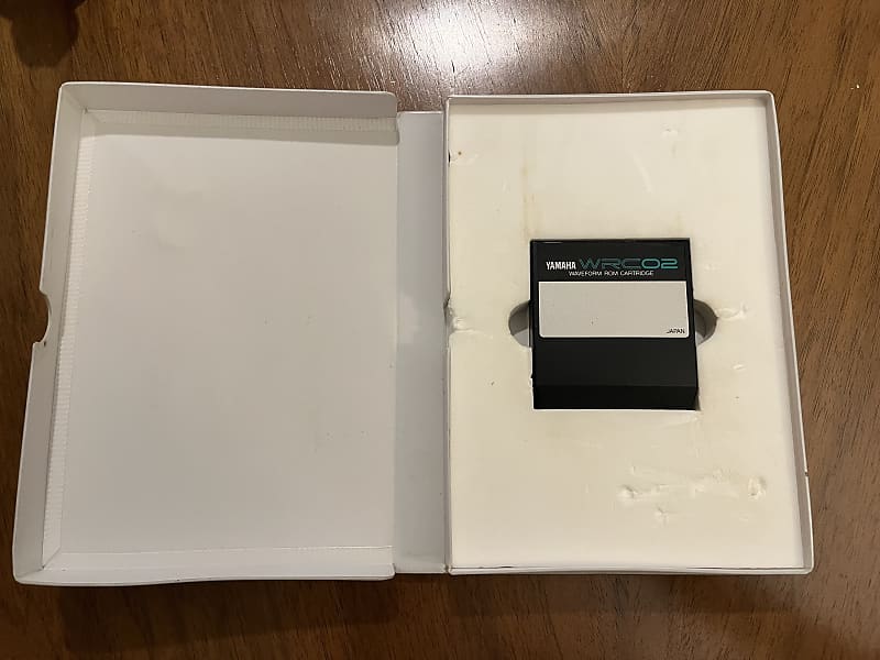 Yamaha WRC02 Waveform ROM Cartridge Jazz & Fusion for RX5 Yamaha WRC02 Waveform ROM Cartridge Jazz & Fusion for RX5
