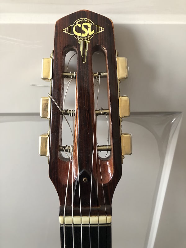 CSL Maccaferri 1970s 70s Gypsy Jazz Guitar D Hole + Hard CSL Maccaferri 1970s 70s Gypsy Jazz Guitar D Hole + Hard