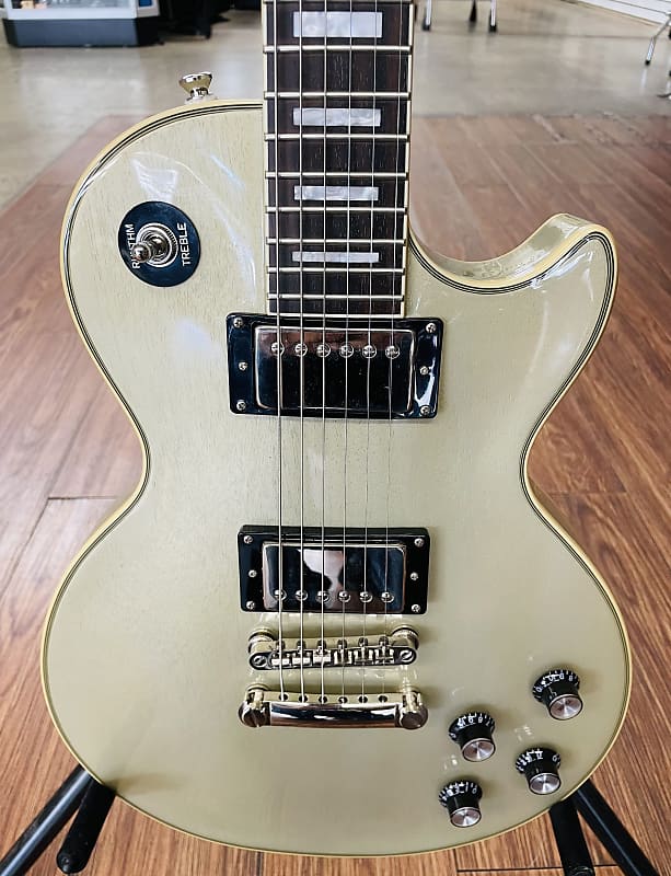 Epiphone Les Paul popular Custom Pro limited edition "TV Silver"