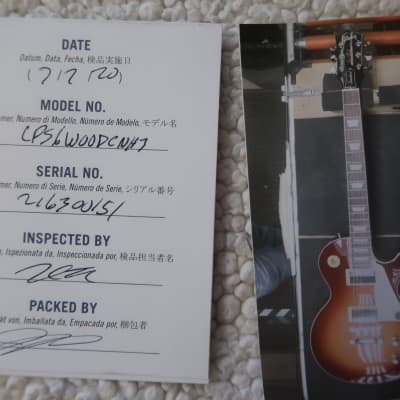 Gibson Wildwood Select Les Paul Standard '60s 2020 - Dark Cherry Burst image 15