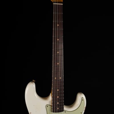 Fender Custom Shop Limited Edition 1964 L-Series Stratocaster Heavy Relic - Aged Olympic White image 10