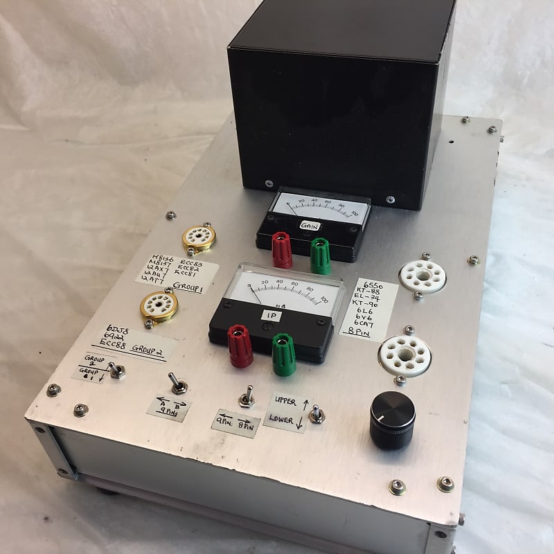 Custom Made Guitar Amp Tube Tester 6V6 12AX7 18 Tube Types Reverb