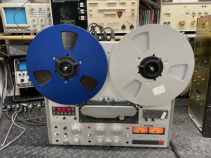 Revox PR99 MKII 1/2 track 15 IPS reel to reel tape deck SERVICED