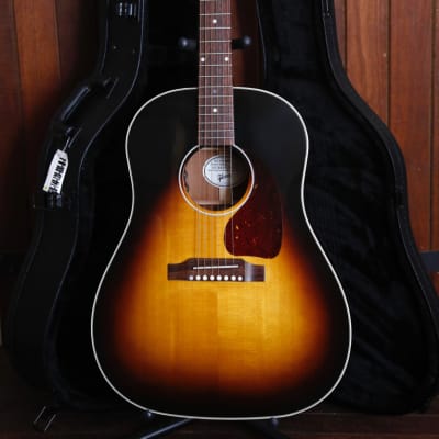 Gibson J-45 Standard Vintage Sunburst Acoustic-Electric Guitar image 2