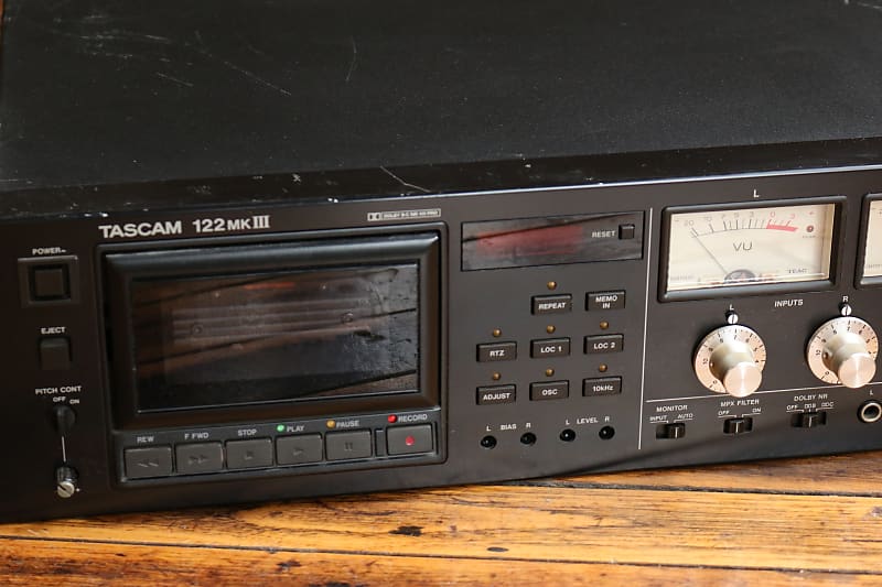 ラジオ・コンポ TASCAM 122 MK III Tascam 122MkIII Professional 3 Head Cassette Deck Recorder