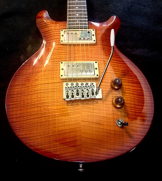 Hamer USA Studio 2006 Washed Ice Tea Flame Top Guitar W/Fralin Pickups & Tremolo & OHSC & COA image 1