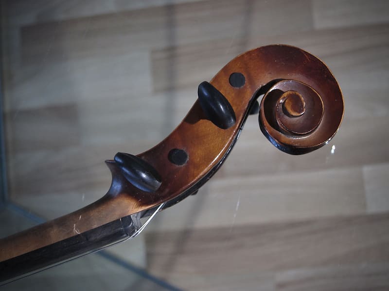 1960s USA 4/4 Violin Stradivarius Copy Brown Varnish Nice Original