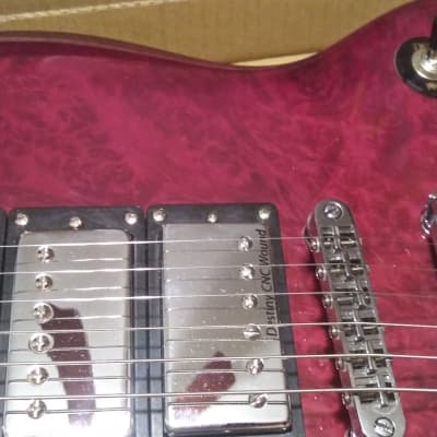 SG Electric Guitar.Purple Burl Top SG Style Electric Guitar Custom. Firefly SG image 3