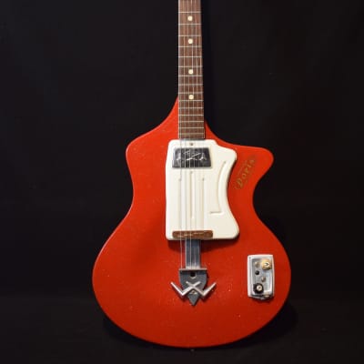 Wandre Spazial Doris Early 60s - Red Sparkle for sale