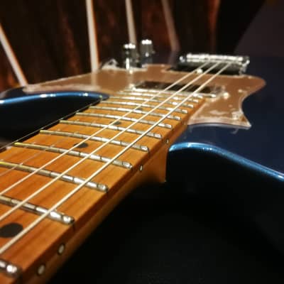 Ibanez AZS2209H-PBM Prestige  E-Guitar 6 String Single Cut - Prussian Blue Metallic + Case image 5