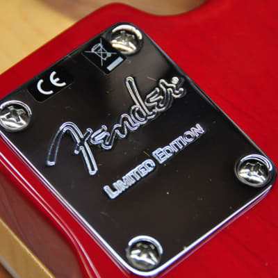 Fender Rarities Flame Ash Top Jazz Bass Plasma Red Burst image 17